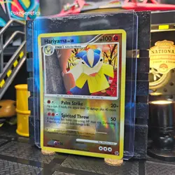 Hariyama Great Encounters Reverse Holo Pokemon TCG 41/106 Diamond Pearl Uncommon - Image 2