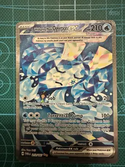 Pokemon TCG: Wellspring Mask Ogerpon EX 213/167 - SV: Twilight Masquerade - SIR - Image 1