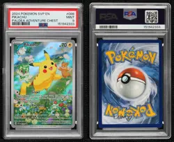 Pikachu (Paldea Adventure Chest) Holo Pokemon Scarlet & Violet Black Star Promo - Image 3