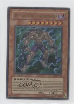 UR - Destiny Hero - Dreadmaster 1st Ed. YuGiOh Enemy of Justice #EOJ-EN004 2006 - Image 1