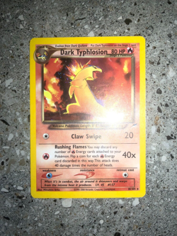 Pokemon TCG Cards Dark Typhlosion 10/105 Neo Destiny Holo Rare EXC - Image 4