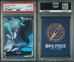 One Piece CCG PSA 10 Kuzan Alternate Art #OP02-096 - Image 3