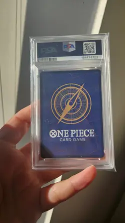 Bandai One Piece CCG Kuzan OP10-082 Royal Blood Foil SR Parallel EN PSA 10 - Image 2