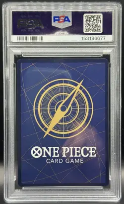 One Piece TCG PSA 10 Kuzan OP02 SR Alt Art Paramount War English #096 - Image 2