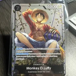 Monkey D. Luffy (Tin Pack Set Vol 2) P-075 One Piece Promotion Cards Foil SEALED - Image 1