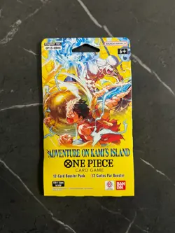 (VERY HEAVY)🔥37.32g One Piece Adventure On Kami’s Island OP15 Sleeved Booster - Image 2