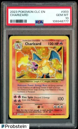 2023 Pokemon CLC Trading Card Game Classic Charizard #003 PSA 10 GEM MINT - Image 1