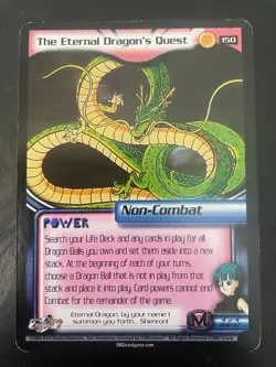 Huge DBZ CCG Card Lot, Includes Rares, Foils, Promos, The Eternal Dragons Quest - Image 2