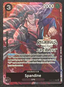 Spandine - Offline Regional FINALIST - EB01-043 - One Piece Card Game - NM - Image 1