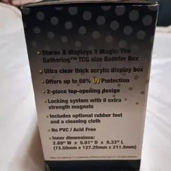 Ultra Pro Magic the Gathering Acrylic Booster Box Display Case - Image 3
