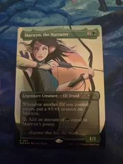 Mtg Marwyn, the Nurturer (Rainbow Foil) Secret Lair Drop Foil - Small Seller 🐱 - Image 1