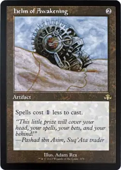 Helm of Awakening (#379) Retro Frame - Dominaria Remastered - MTG - NM - Image 1