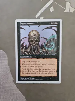 Necropotence MTG Core Set 5th Edition Regular Mtg Magic The Gathering - Image 1
