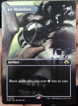 MTG - Jet Medallion - 0346 - MH3 - Borderless - NM - Image 1
