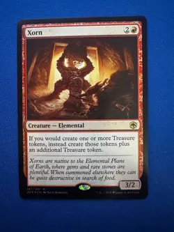 Magic the Gathering: Xorn - Creature Elemental 2r mana - Image 1