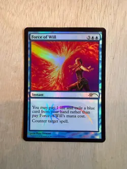 Force of Will - Judge Promo FOIL - 2014 - Matt Stewart Art - MTG - Image 1