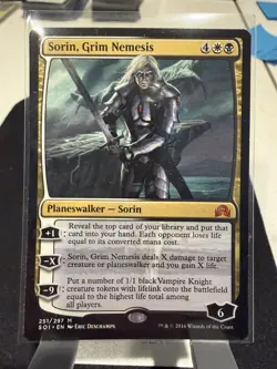 Sorin, Grim Nemesis Shadows over Innistrad Regular - Image 1