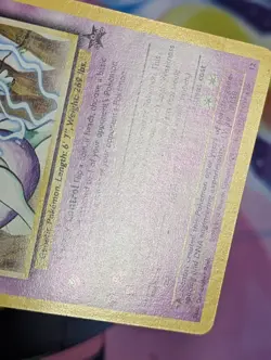 Pokemon Card Mewtwo JR Stamp Rally Promo 2000 LP/MP Japanese - Image 4