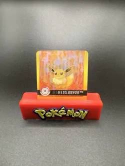 Eevee Flareon Artbox Pokemon Action Flipz Premier Edition #13 1999 - Image 1