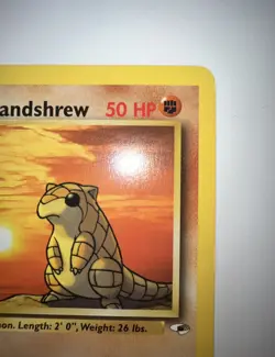 Brock's Sandshrew 072/132 Gym Heroes 1st edition pokemon - Image 4