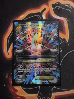 Pokemon M Alakazam EX 118/124 Fates Collide Ultra Rare Full Art Holo Eng 2016 - Image 1