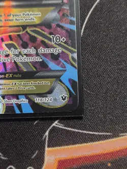 Pokemon M Alakazam EX 118/124 Fates Collide Ultra Rare Full Art Holo Eng 2016 - Image 2