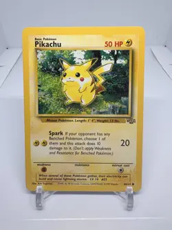 Pokemon TCG Pikachu Jungle 60/64 Regular Common LP - Image 1
