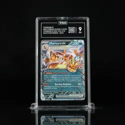 Pokemon Charizard EX 196 Black Star Promo Special Collection TAG 9 - Image 1
