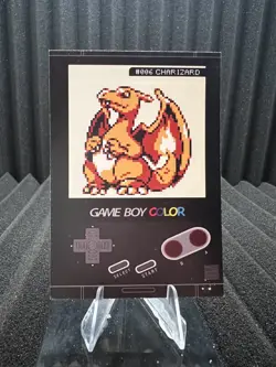 Blastoise VS Charizard - Glitter Holo - Gameboy Chibi Evolutions 2025 - Pokemon - Image 2