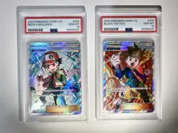 Sequential PSA 10 Pokemon 2023 Red'S Challenge & Blue'S Tactics CSMPi CS. - Image 1