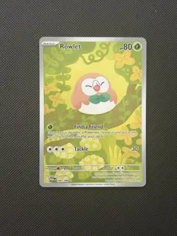 Rowlet 090/088 Holo Illustration Rare Perfect Order Pokemon Holo - Image 1