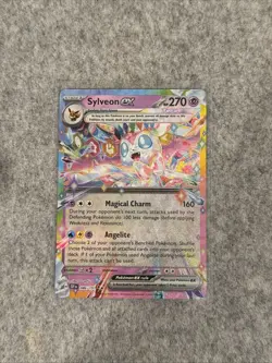 Sylveon ex 041/131 Double Rare Prismatic Evolutions Pokemon TCG - Image 1