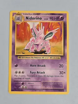 2016 Nidorino 44/108 - Evolutions - NM Pokemon TCG - Image 1