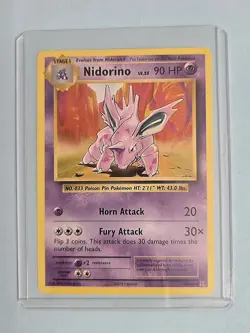 2016 Nidorino 44/108 - Evolutions - NM Pokemon TCG - Image 2