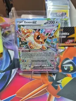 Pokemon TCG Pokemon Eevee Ex 075/131 Prismatic Evolutions Double Rare Holo - Image 1