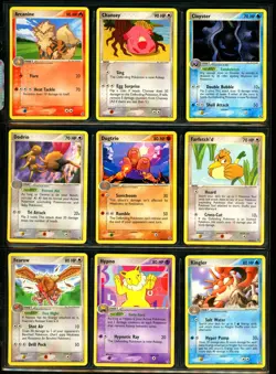 2004 Pokemon EX FIRERED & LEAFGREEN Set NEAR COMPLETE Non Holo Cards RARE NM+ - Image 2