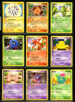 2004 Pokemon EX FIRERED & LEAFGREEN Set NEAR COMPLETE Non Holo Cards RARE NM+ - Image 3