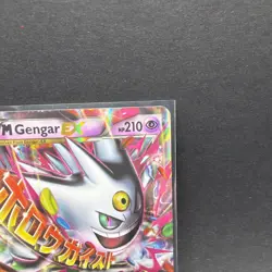 Pokemon TCG M Gengar EX Promo Holo XY166 XY Mega 210 HP Card - Image 3