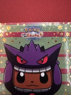 Eevee Gengar Poncho - Pokemon Lets Go Eevee Card Database (GOLD HOLO STARS RARE - Image 5