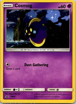 Cosmog - SM42 Holo Promo Sun & Moon Promo Pokemon NM - Image 1