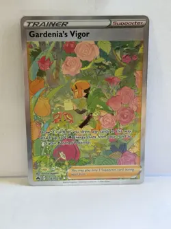 Pokemon Gardenia's Vigor Ultra Rare Holo GG61/GG70 Crown Zenith - Image 1