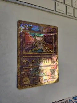 *Heavily Damaged* Pokemon TCG Ancient Mew Promo Holo Basic Psychic English 1999 - Image 2