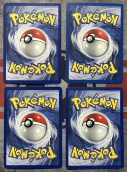 Pokemon TCG - 4X BASIC WATER ENERGY - Base Set 2 130/130 - LP - Image 2
