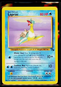 Pokemon TCG - Fossil - Unlimited - Lapras 26/62 LP - Image 1