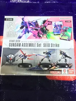 Gundam Card Game Start Deck ST04A Gundam Assemble Set SEED Strike Japanese PSL - Image 1