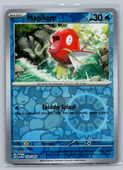 Magikarp SV: Scarlet & Violet 151 #129/165 Common Reverse Holo Pokemon Card - Image 1