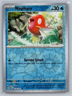 Magikarp SV: Scarlet & Violet 151 #129/165 Common Reverse Holo Pokemon Card - Image 1