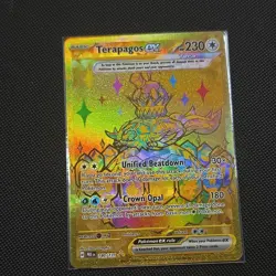 Pokemon Terapagos Ex Hyper Rare Holo Card 180/131 Sv Prismatic Evolutions 230 HP - Image 4