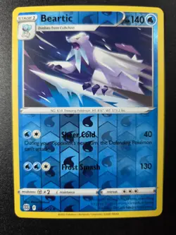 Beartic 043/172 SWSH09: Brilliant Stars Reverse Holo NM Pokemon TCG - Image 1