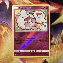 Swirlix 153/236 Reverse Holo: Cosmic Eclipse Pokemon TCG Near Mint - Image 1